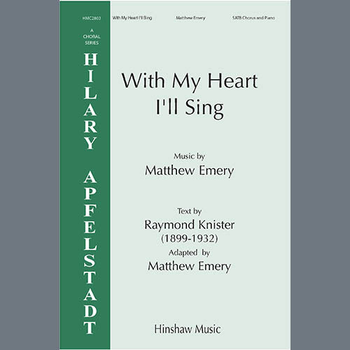 With My Heart I'll Sing