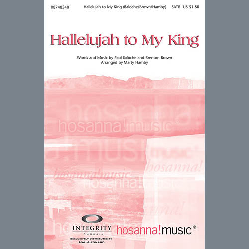 Hallelujah To My King - Full Score