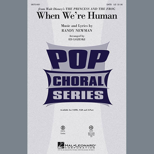 When We're Human (from The Princess And The Frog) - Bb Clarinet