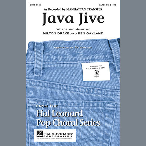 Java Jive (SATB Octavo Accompaniment Parts) - Acoustic Guitar