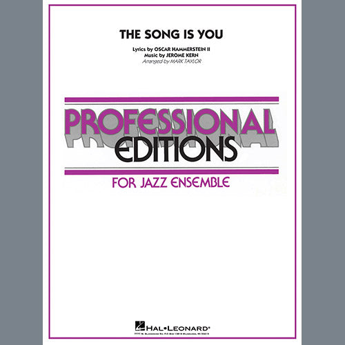 The Song Is You - Conductor Score (Full Score)