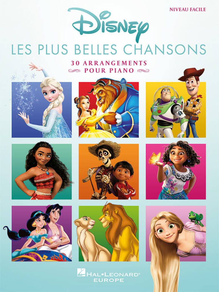 Disney : Les plus belles chansons - Niveau facile