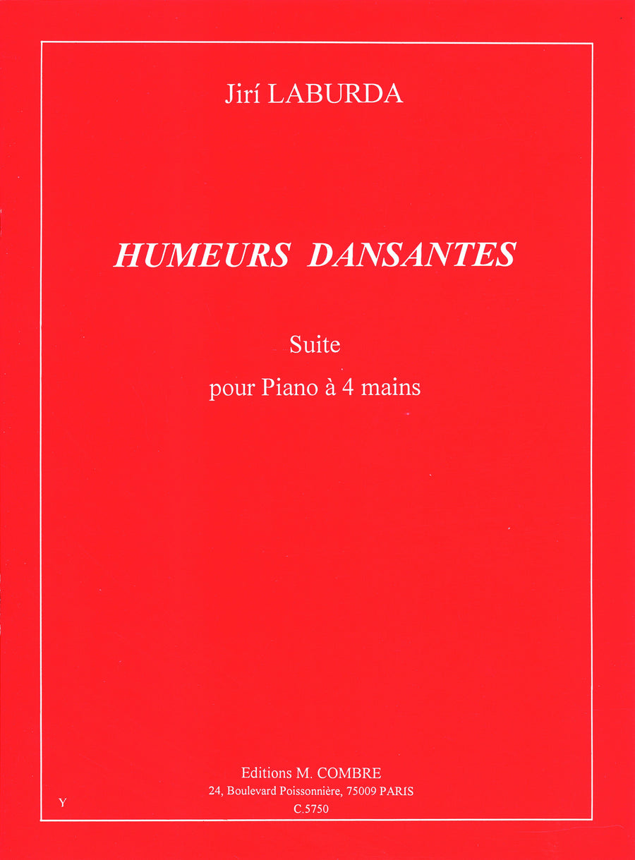 Humeurs dansantes (suite) - partition piano, Jiri Laburda
