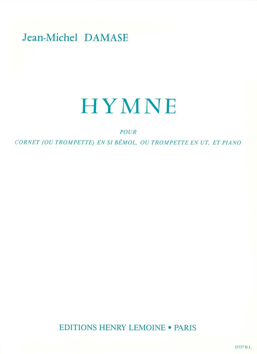 Hymne - partition trompette, Jean-Michel Damase