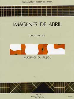 Imagenes d'Abril - partition guitare, Maximo Diego Pujol