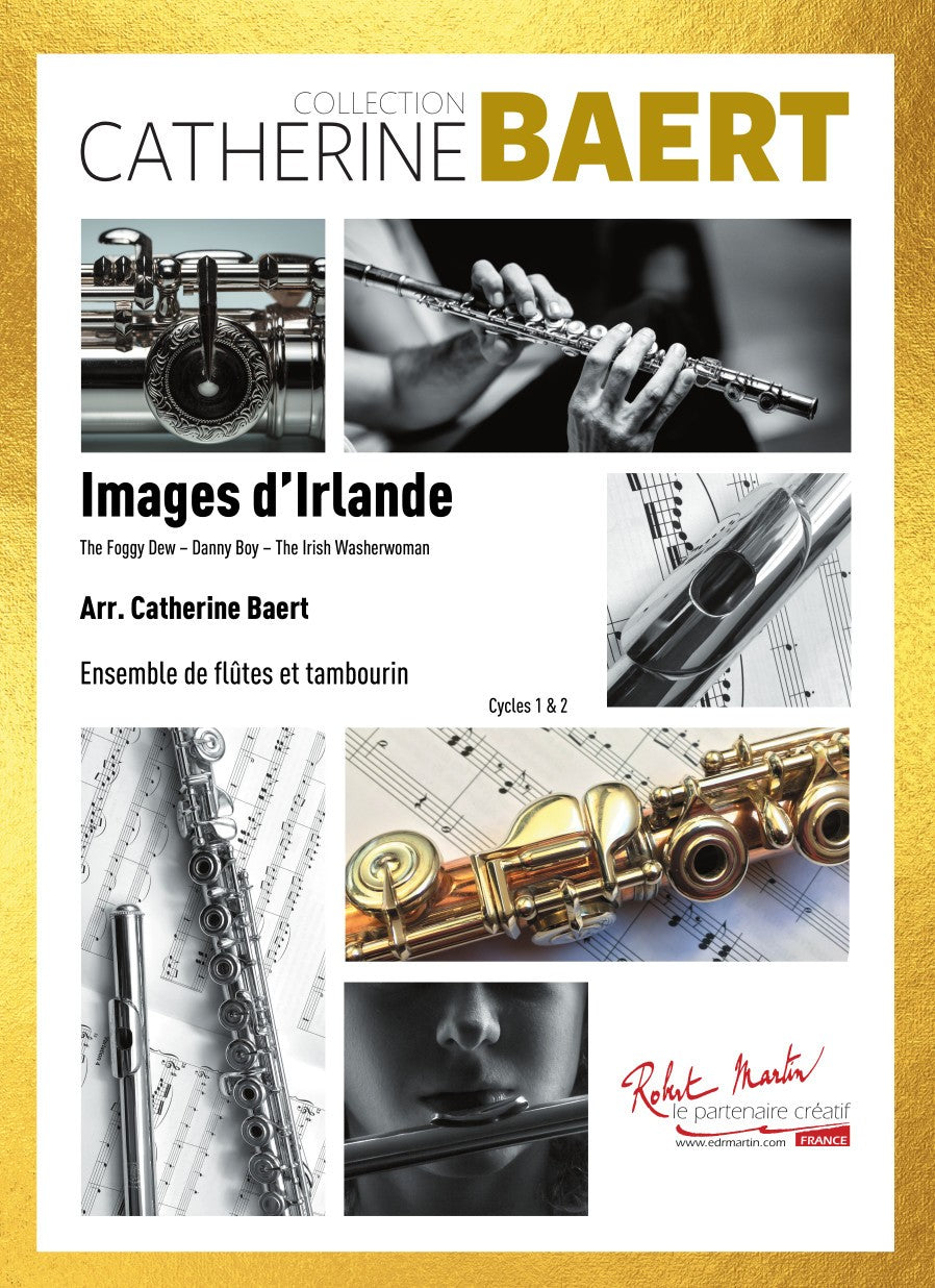 Images d'Irlande - partition flûte, Catherine Baert