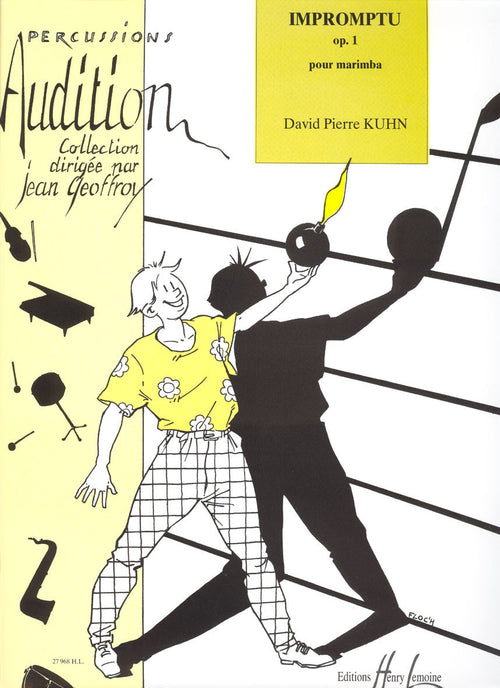Impromptu Op.1 - partition percussions, David-Pierre Kuhn