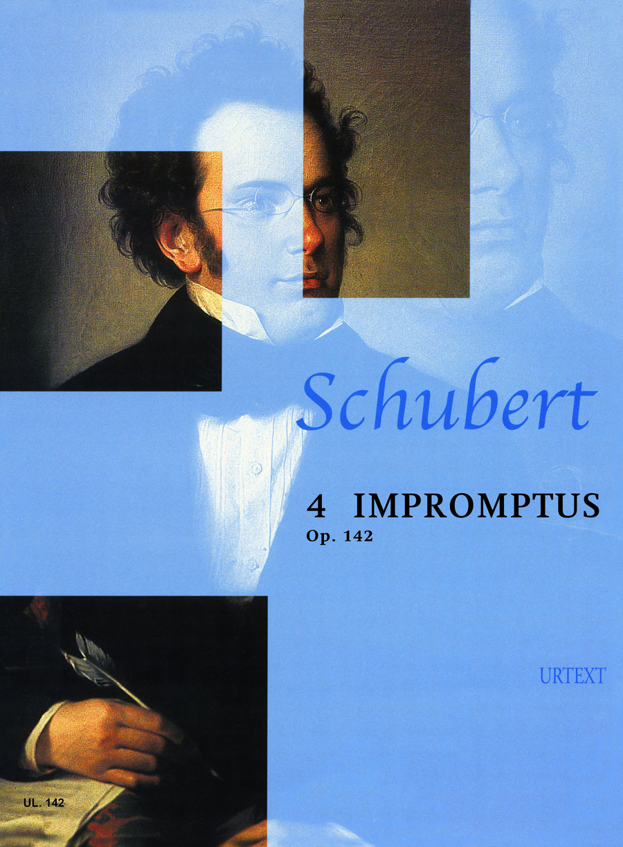 Impromptus Op.142 (4) - partition piano, Franz Schubert