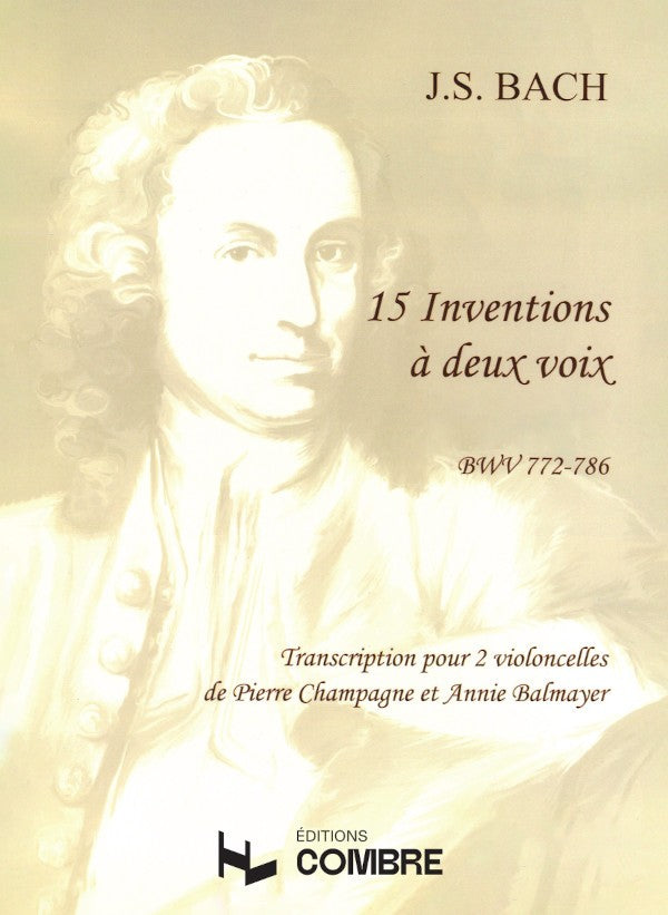 Inventions à 2 voix (15) - partition violoncelle, Annie Balmayer