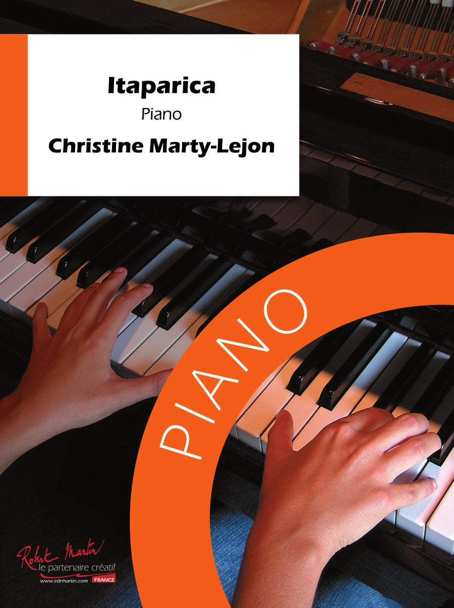 Itaparica - partition piano, Christine Marty-Lejon