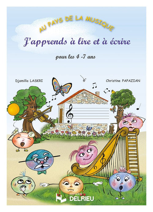 J'apprends à lire et à écrire - solfège, Christine Papazian