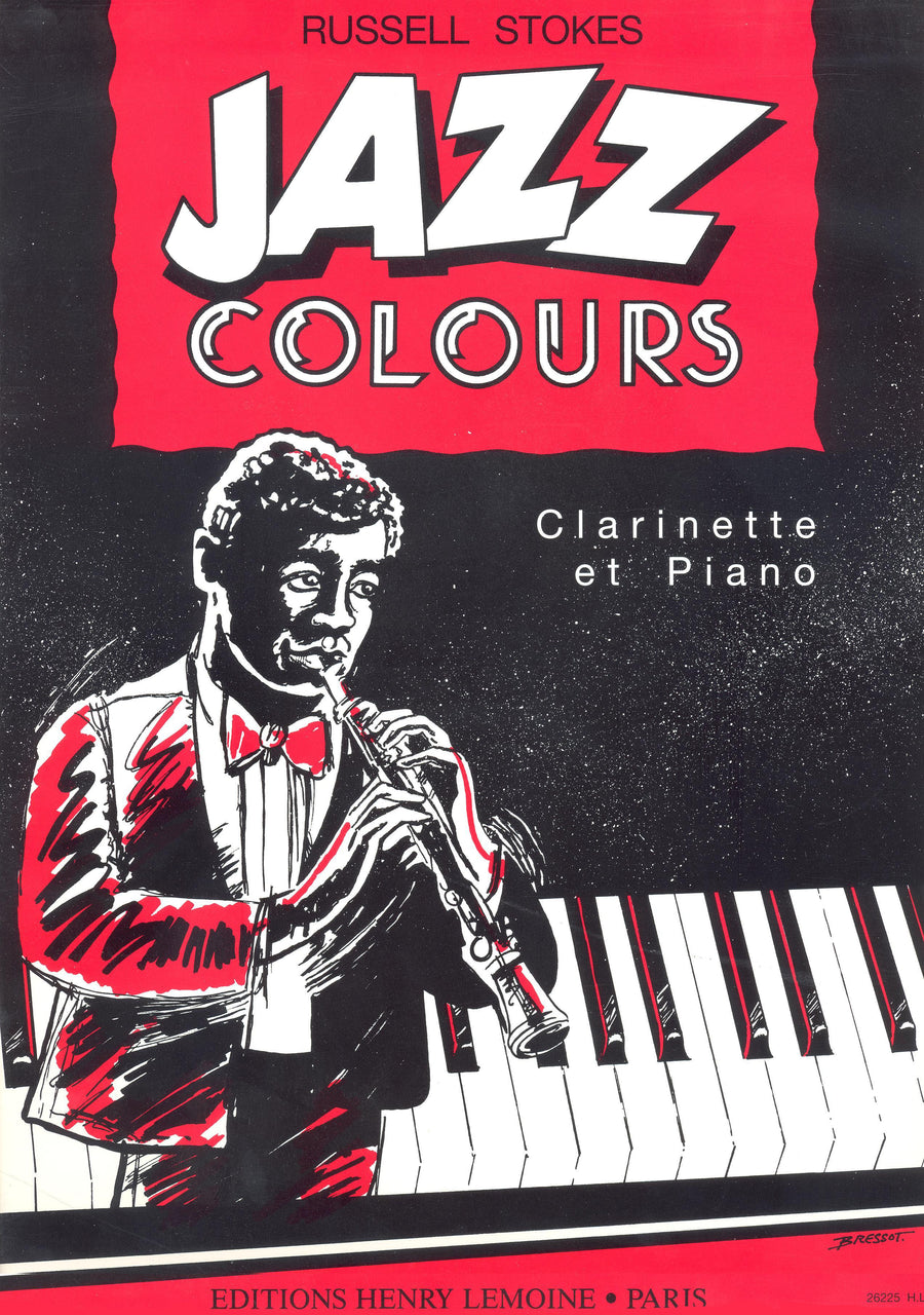 Jazz colours - partition clarinette, Russell Stokes