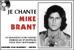 Je chante Brant - partition chant, Mike Brant