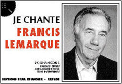 Je chante Lemarque - partition chant, Francis Lemarque