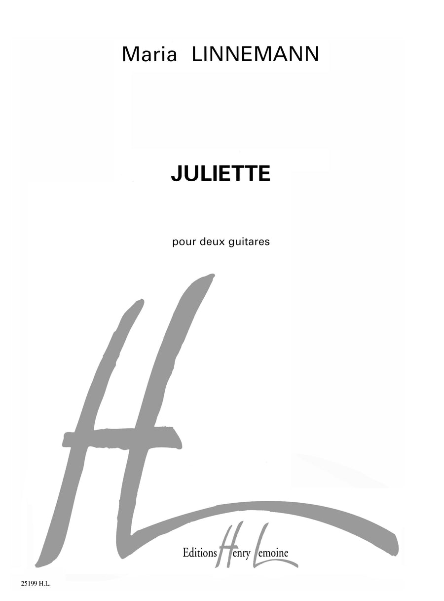 Juliette - partition guitare, Maria Linnemann