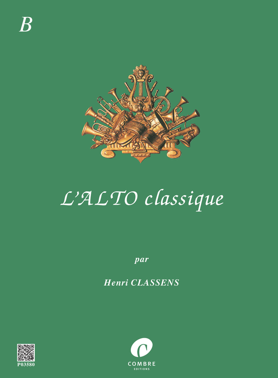 L'Alto classique Vol.B - partition alto, Henri Classens