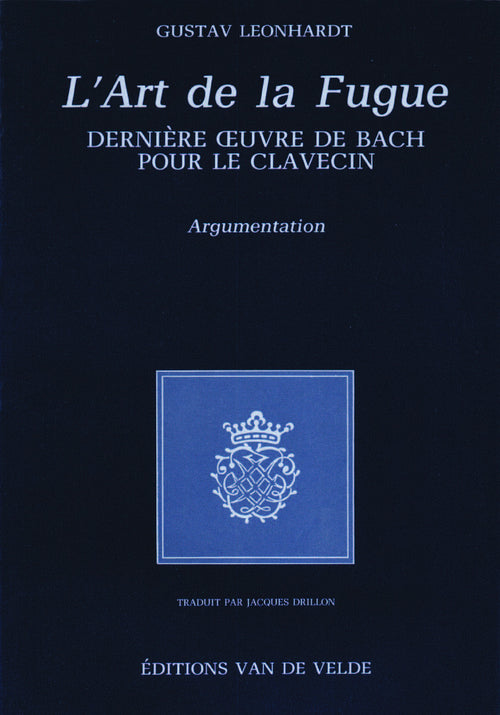 L'Art de la fugue - partition orgue, Gustav Leonhardt