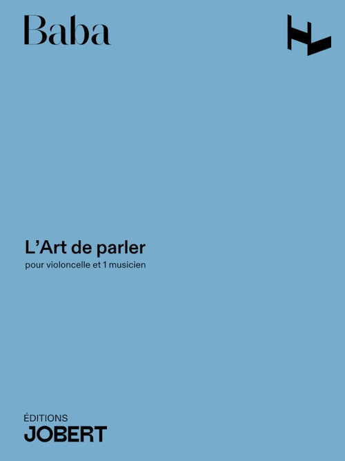 L'art de parler - partition violoncelle, Noriko Baba