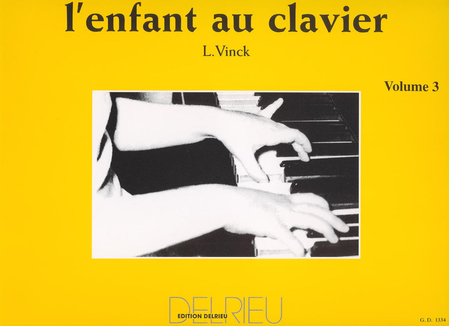 L'enfant au clavier Vol.3 - partition piano, Lina Vinck