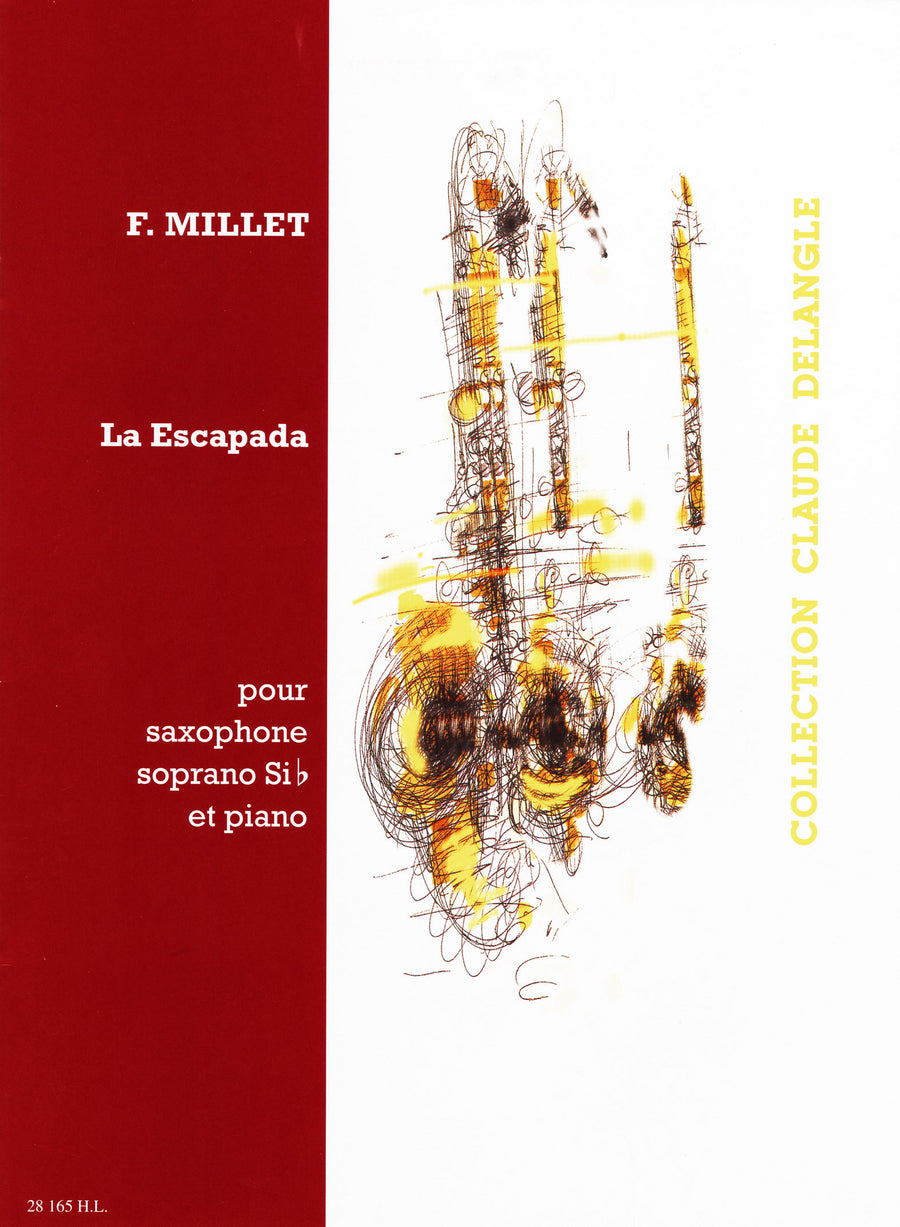 La Escapada - partition saxophone, Fernando Millet