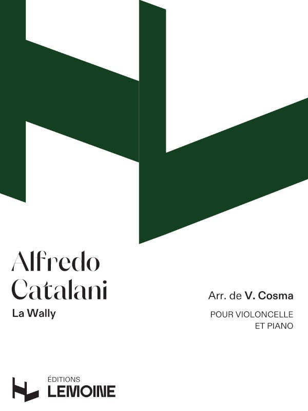 La Wally - partition violoncelle, Vladimir Cosma