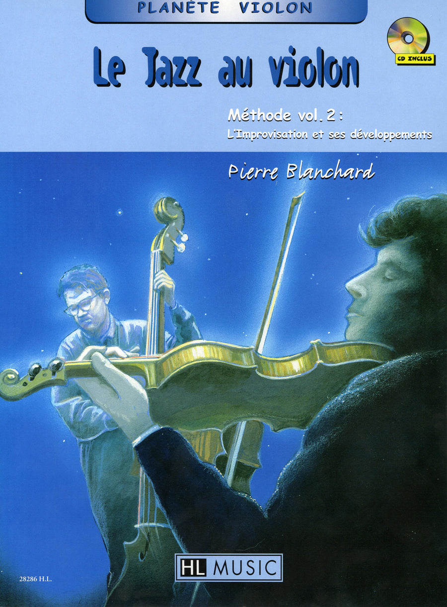 Le Jazz au violon Vol.2 - partition violon, Pierre Blanchard