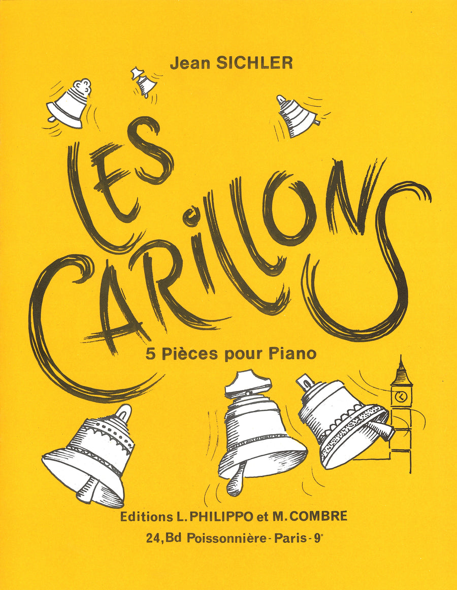 Les Carillons - partition piano, Jean Sichler