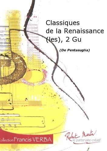 Les Classiques de la Renaissance - partition guitare, Pentasuglia