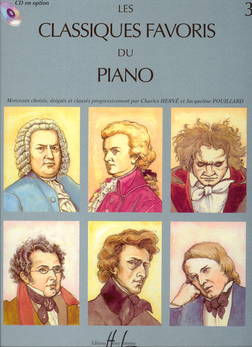 Les classiques favoris Vol.3 - partition piano