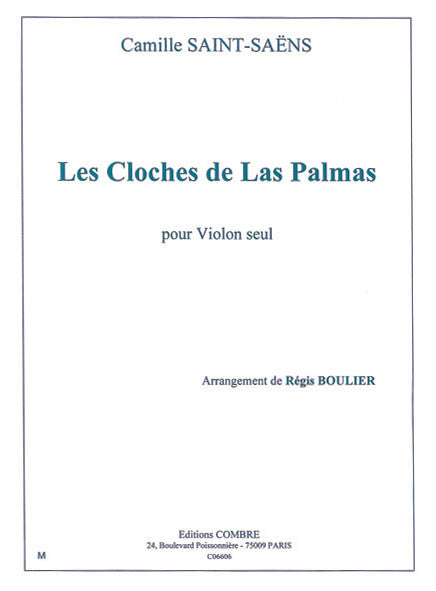 Les Cloches de Las Palmas - partition violon, Régis Boulier