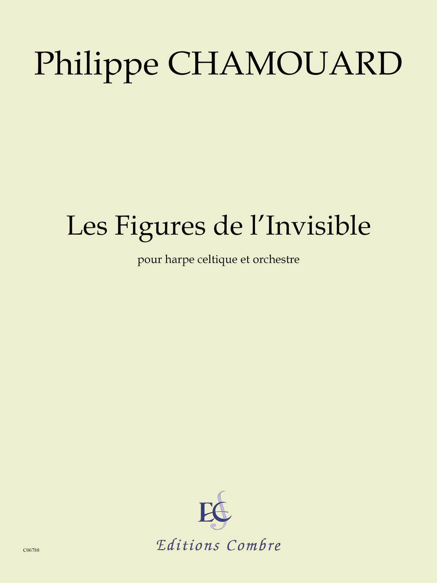 Les Figures de l'Invisible - partition harpe, Philippe Chamouard