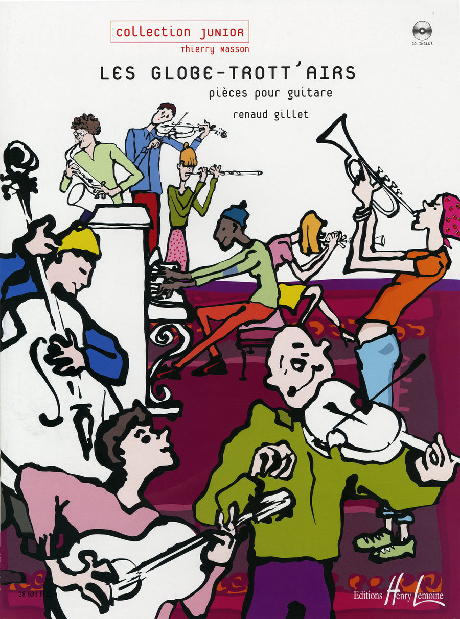Les Globe-trott'airs - partition guitare, Guy Gillet