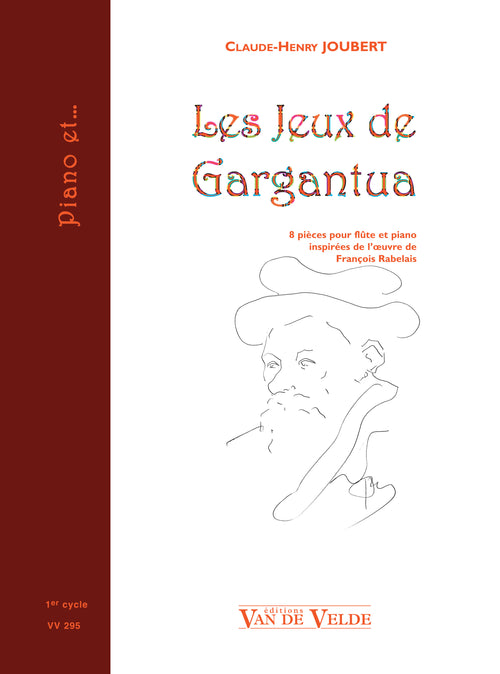 Les Jeux de Gargantua - partition flûte, Claude-Henry Joubert