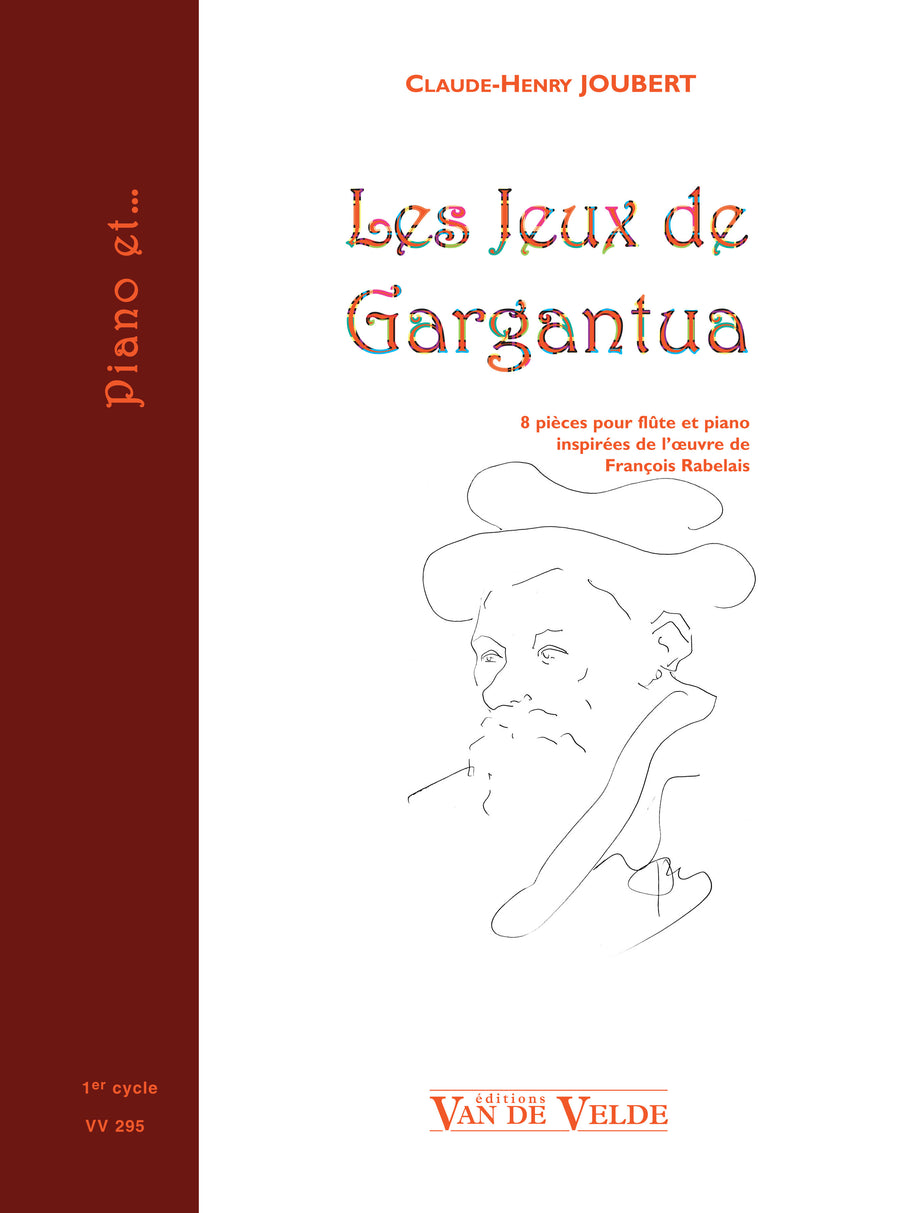 Les Jeux de Gargantua - partition flûte, Claude-Henry Joubert