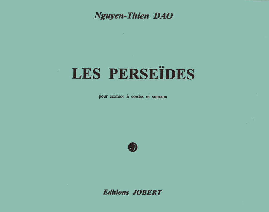 Les Perseïdes - partition chant, Dao