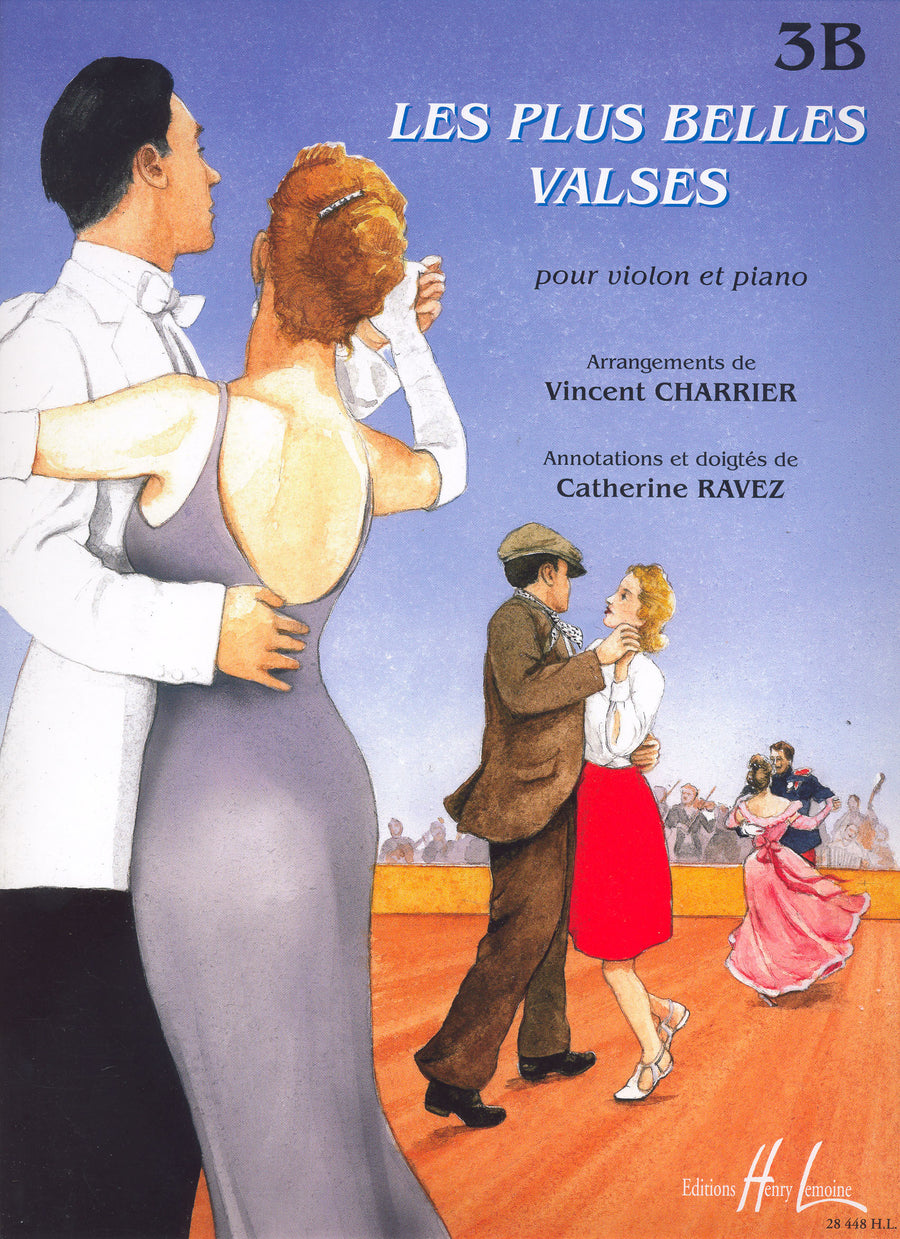 Les plus belles valses Vol.3B - partition violon, Catherine Ravez
