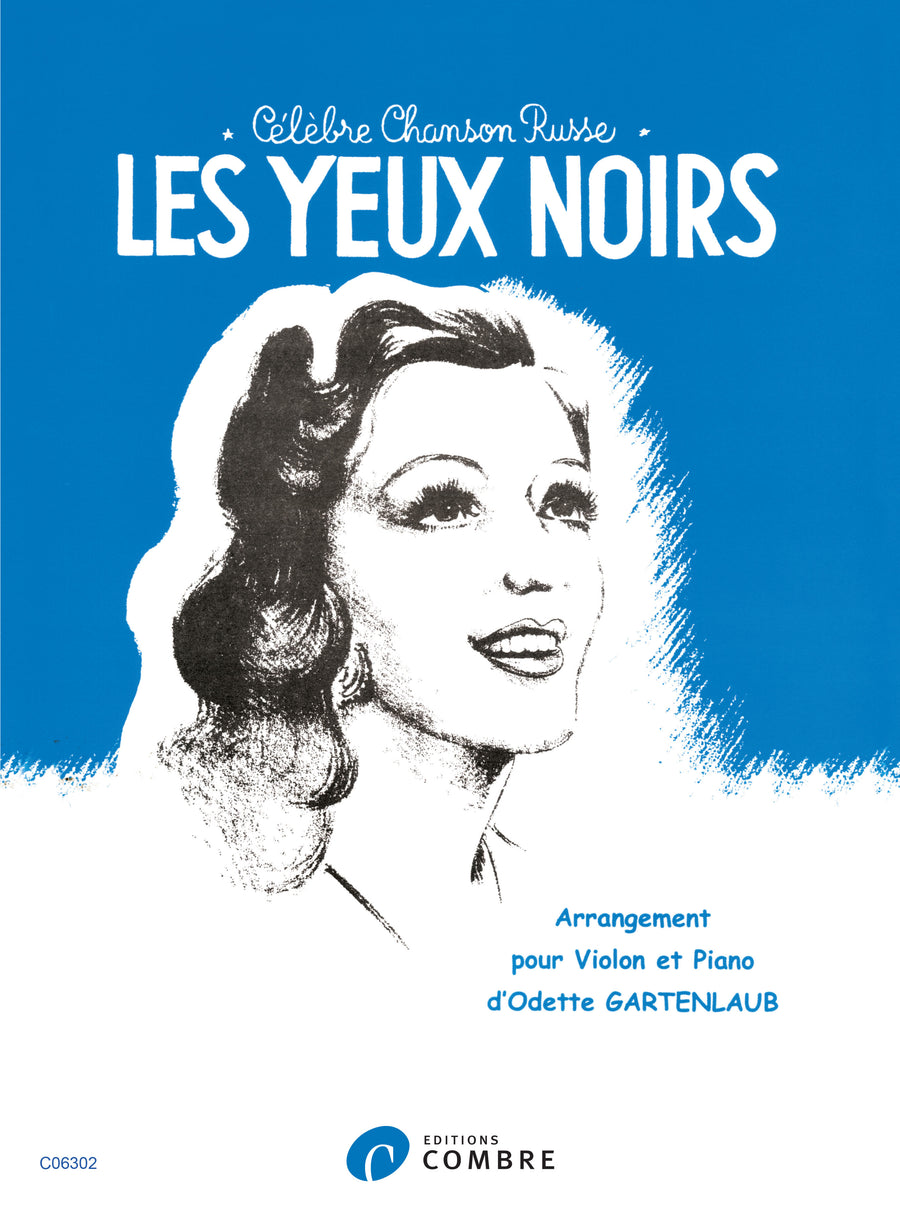 Les yeux noirs (chanson russe) - partition violon