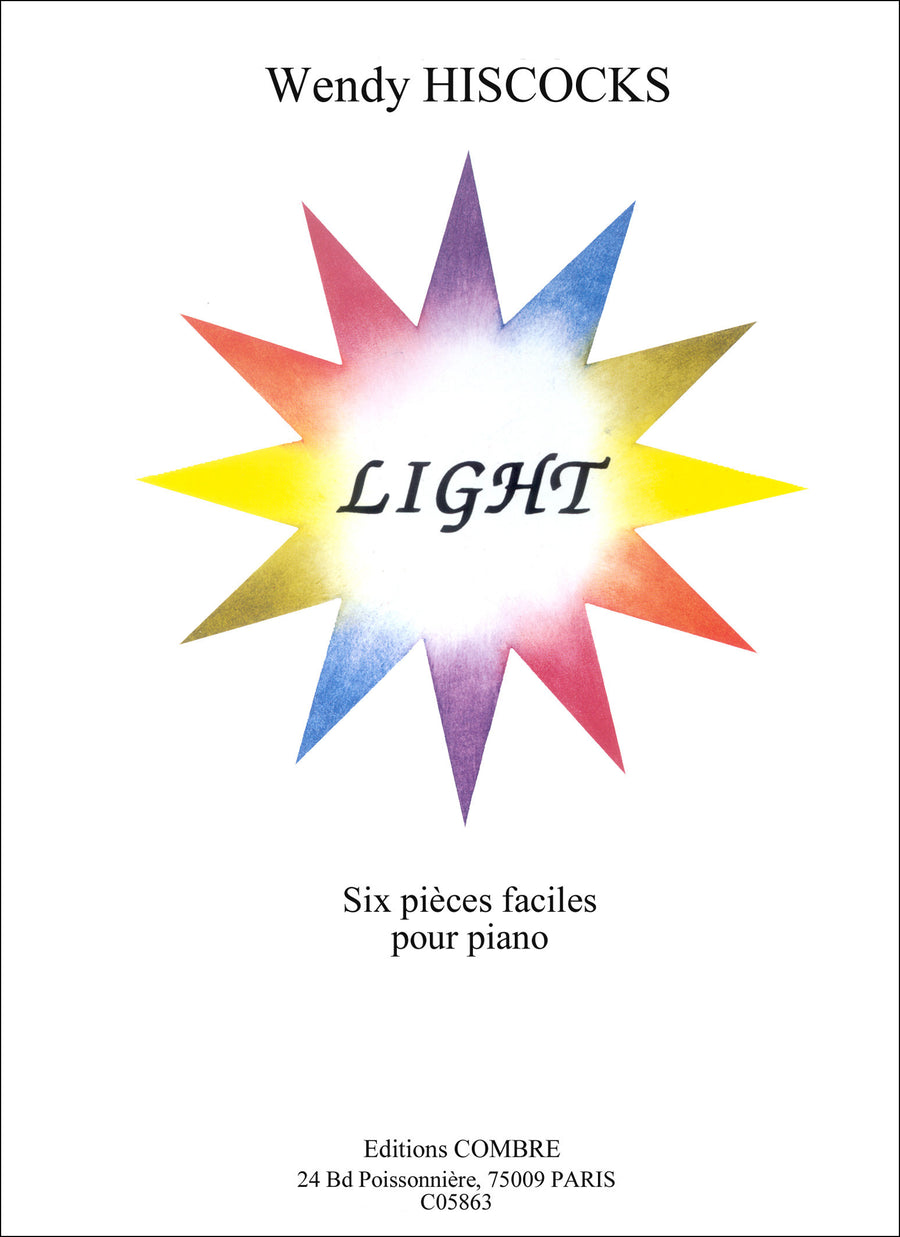 Light - partition piano, Wendy Hiscocks
