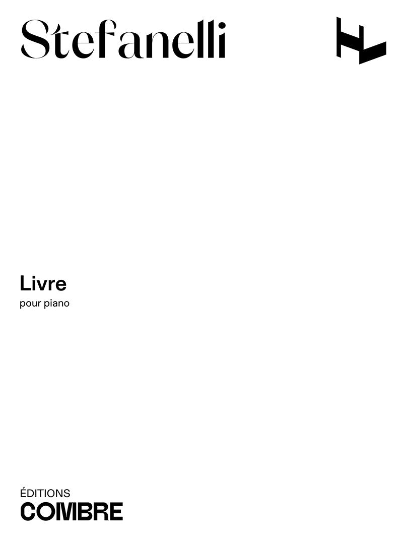 Livre - partition piano, Matthieu Stefanelli