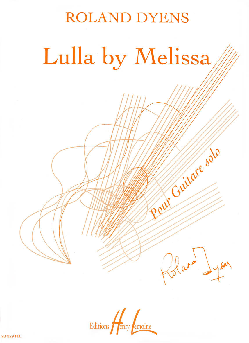 Lulla by Melissa - partition guitare, Roland Dyens