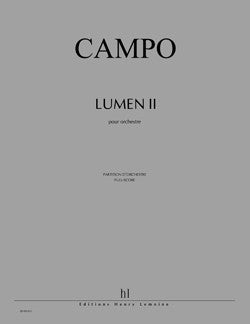 Lumen II - partition ensemble, Régis Campo