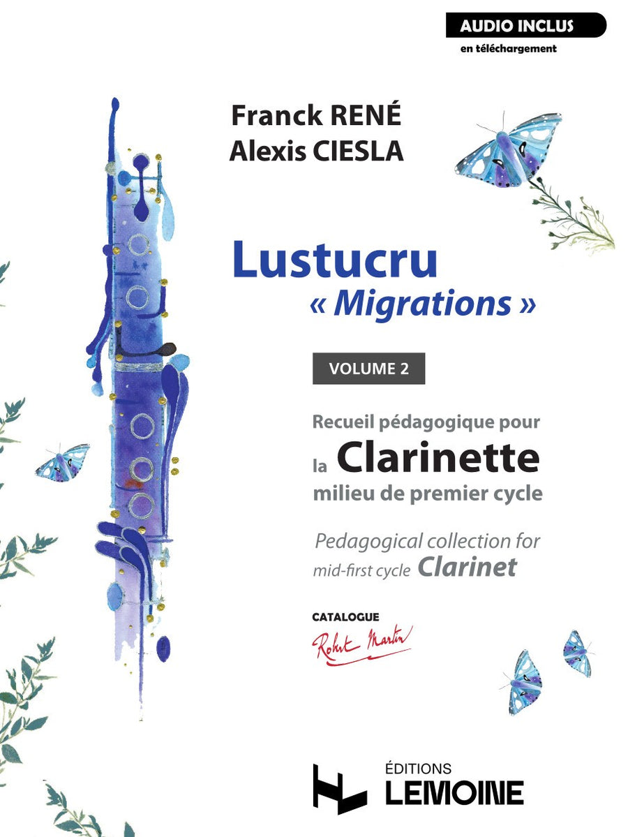 Lustucru Migrations - partition clarinette, Alexis Ciesla