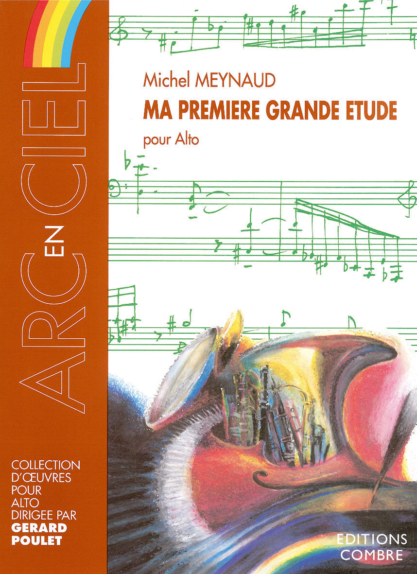Ma première grande étude - méthode d'alto, Michel Meynaud