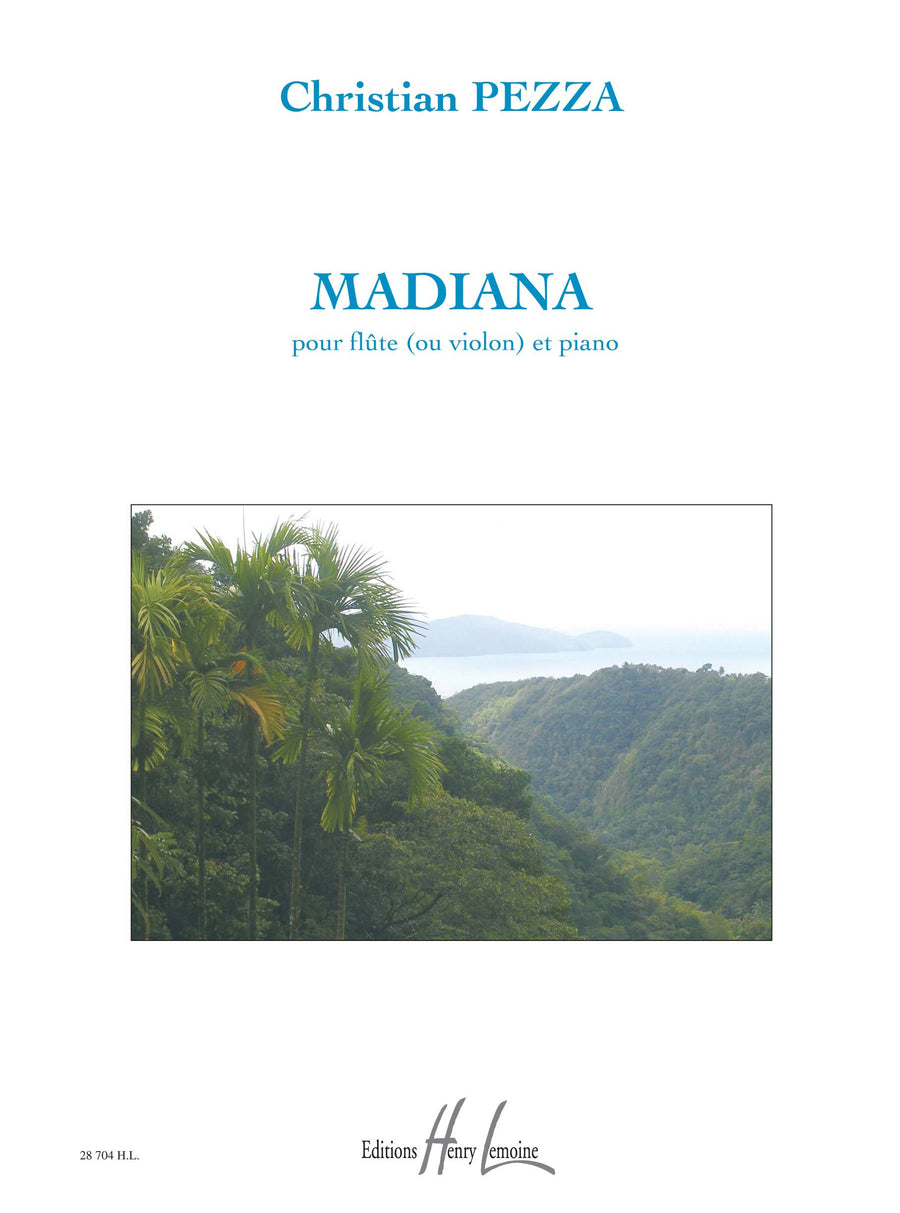Madiana - partition flûte, Christian Pezza