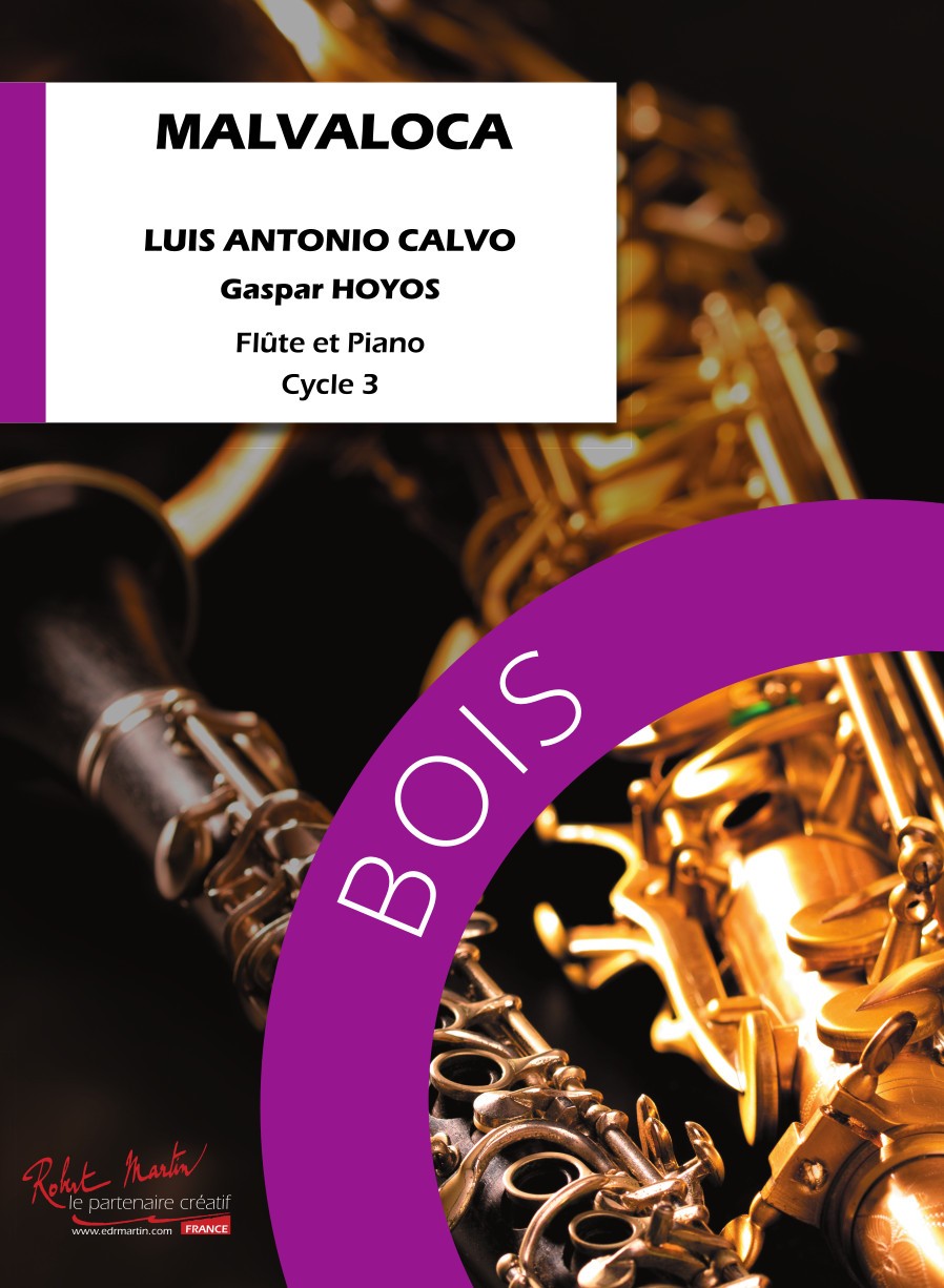 Malvaloca - partition flûte, Gaspar Hoyos