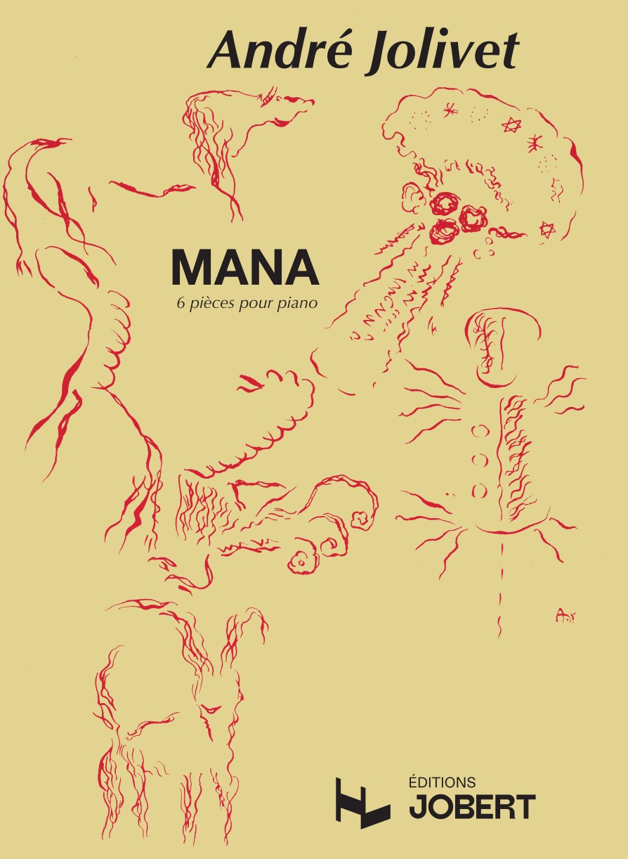 Mana - partition piano, André Jolivet
