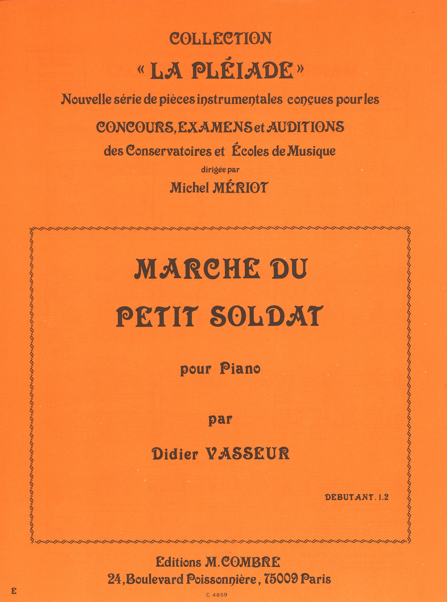 Marche du petit soldat - partition piano, Didier Vasseur
