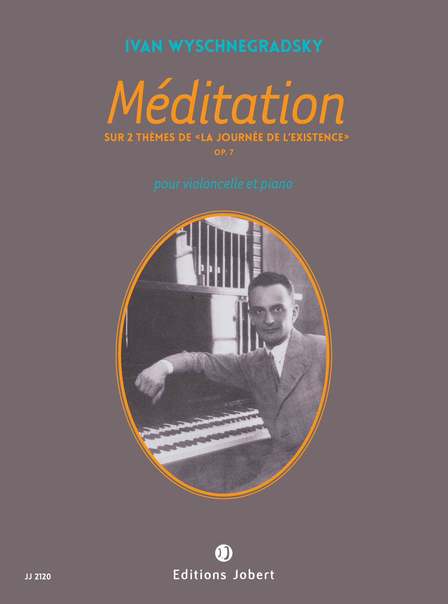 Méditation - partition violoncelle, Ivan Wyschnegradsky