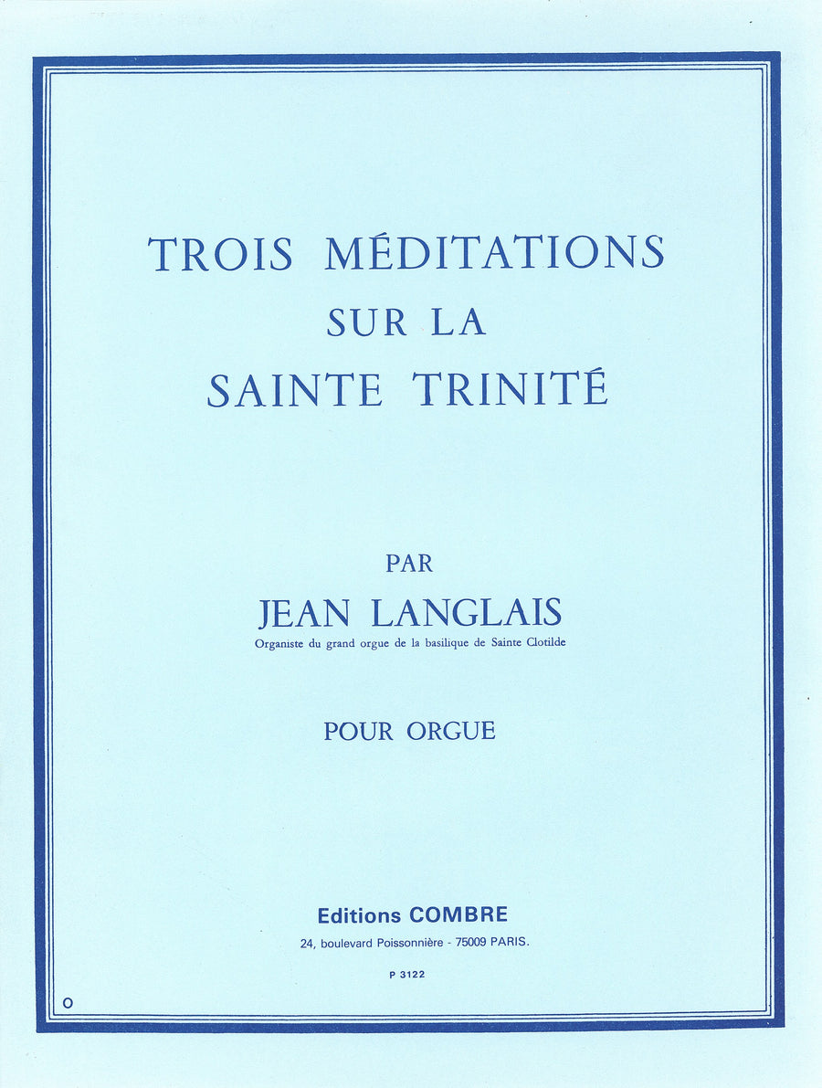Méditations sur la Sainte Trinité (3)