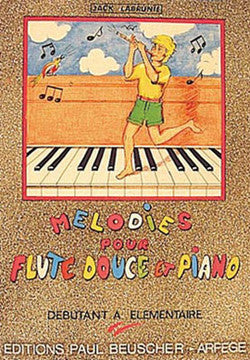 Mélodies (25) - partition flûte, Jack Labrunie